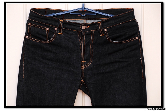 【分享】Nudie Grim Tim Dry 46 Dips Slim Jeans