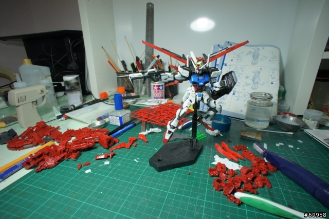 [噁心吐血之作]RG攻擊鋼彈作品分享