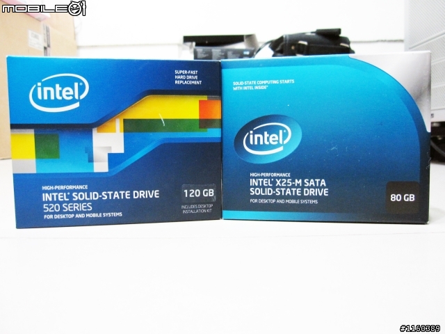[遲來的開箱]補充SATA3線 + 創見-PDC3 (USB3.0+SATA-III擴充卡) + Intel SSD 520 120GB