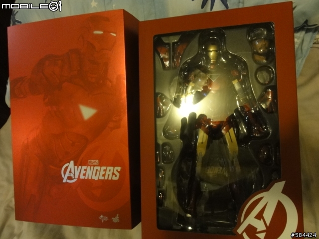 Hot Toys Iron Man VI 復仇者聯盟限定版 簡單開箱 新舊馬克六比一比