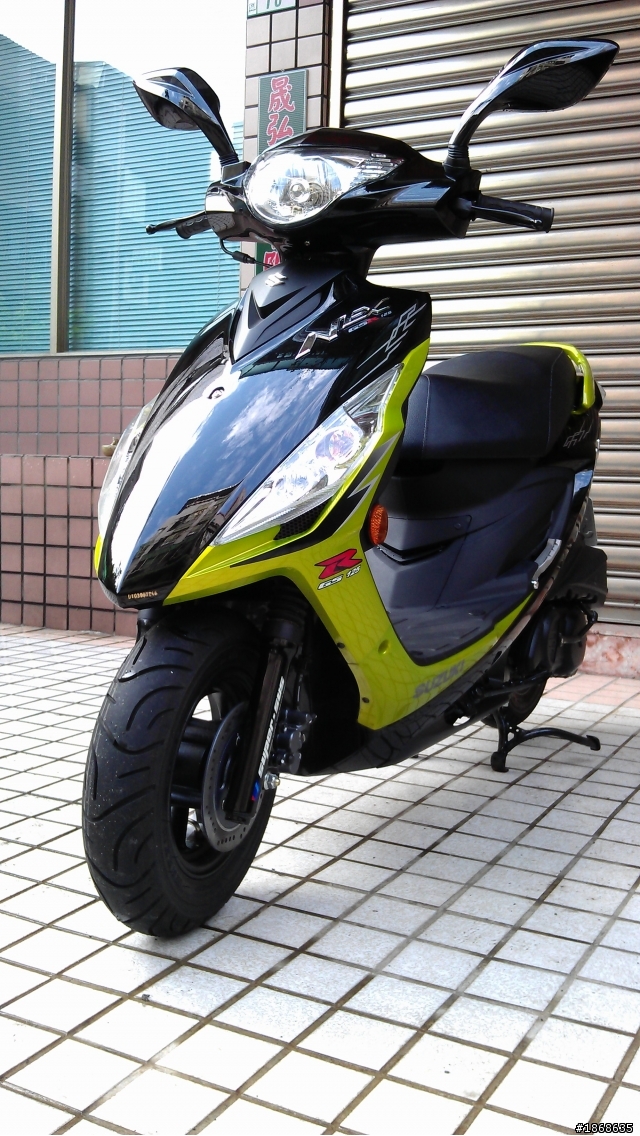 [開箱]開箱文~台鈴suziki nex T45 黑/綠