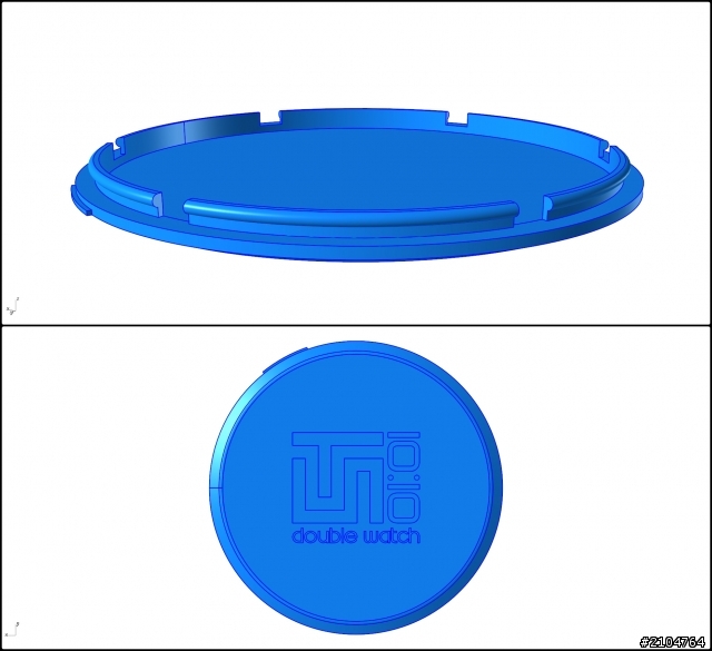 自己設計的1010 Double Watch手錶樣品原型試作開發全記錄