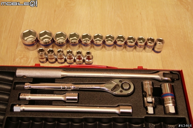 [開箱]KING TONY 四分24件套筒組