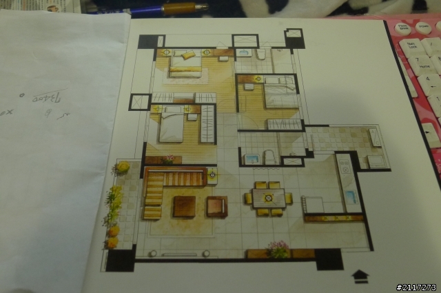 請幫我看看格局- 請教設計達人~ 附平面圖