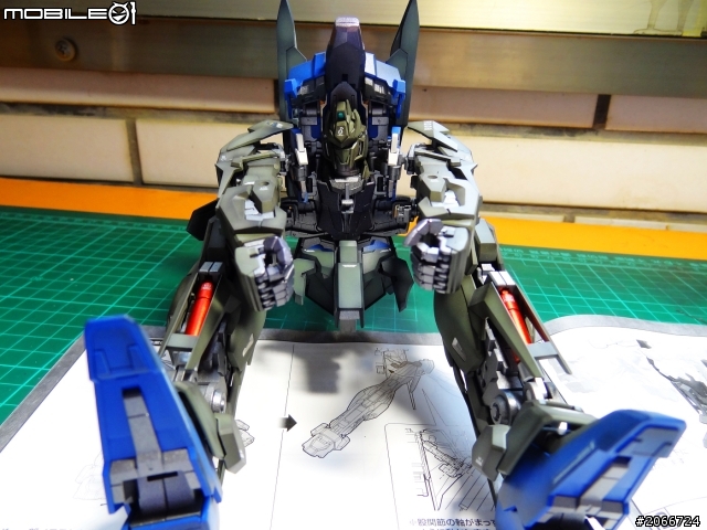 【MG delta plus】 異色版-軍綠色試作