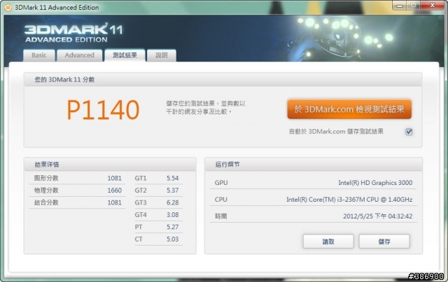 HP Envy4-1016tx 效能實測分享
