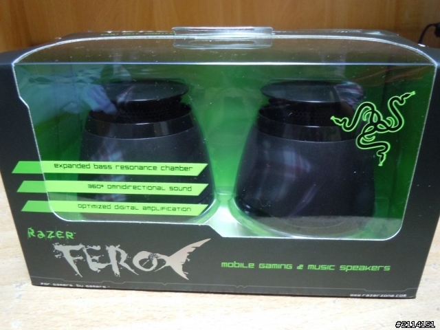 [開箱]Razer ferox 錐齒悍鯊行動喇叭