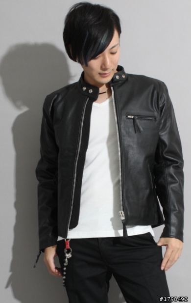[開箱分享] 日本品牌Liugoo 最高級牛革  Single Rider型騎士皮衣