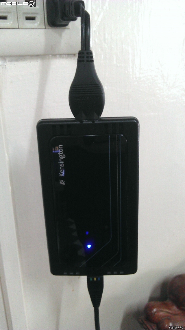[簡易開箱]美版Kensington 120W"薄型"筆記型電腦電源供應器 K33336US（圖少廢話多）