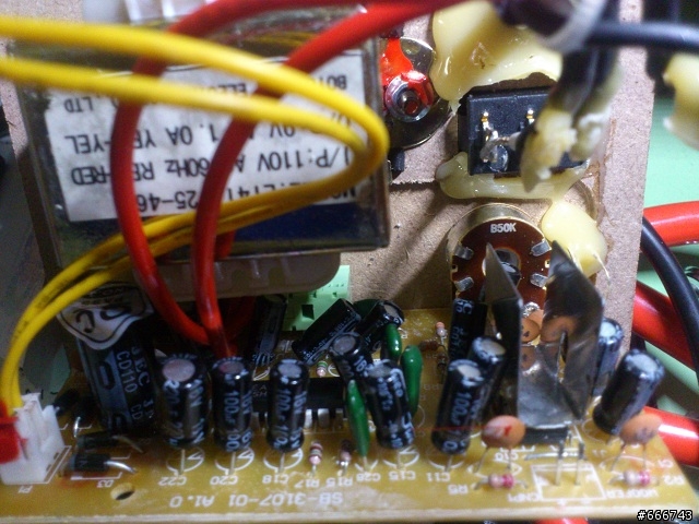 <請教>三件式喇叭..電源不過電...如何自行維修?<附圖>