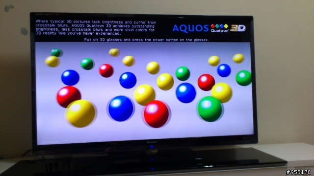 分享 Sharp 60LE835U (圖少 手機照)