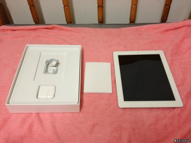 ((●●開箱文))New Ipad 皮套可360度旋轉,可直立跟橫立 + New Ipad Wi-Fi+4G~32G 白色 + 買給小朋友背New Ipad的背包