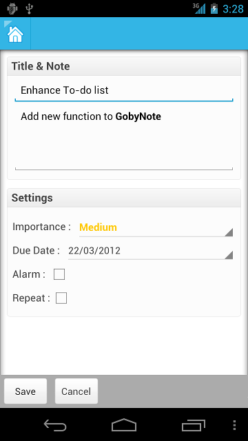 [自製分享] GobyTask - 待辦事項,筆記,錢包,清單及日記
