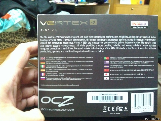 ♥OCZ Vertex4 128G單碟最高1110分♥