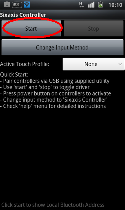 PS3 SIXAXIS 手把 ON Android (I9000/I9100)測試分享