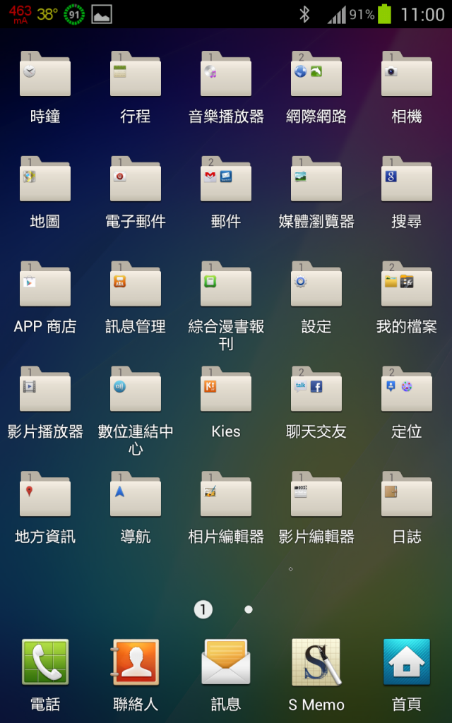 NOTE 4.0耗電?!?!待機7小時1%(非飛航模式)