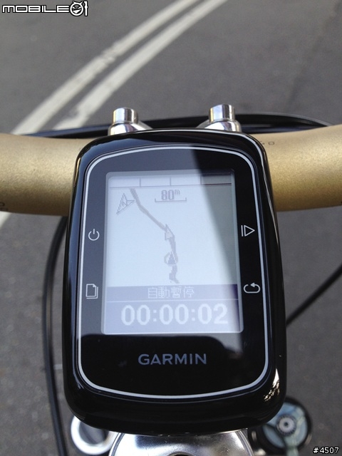 [新機測試]Garmin Edge 200 簡易型全中文GPS自行車記錄器