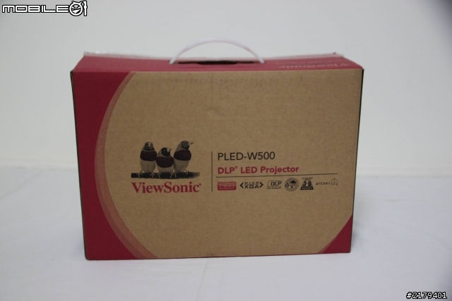 [完整開箱-更新5/23] ViewSonic PLED-W500短焦距投影機開箱