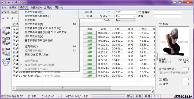 [已解決]Exact Audio Copy轉FLAC設定