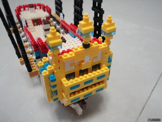 (分享) Nanoblock 獨角獸號 丁丁歷險記