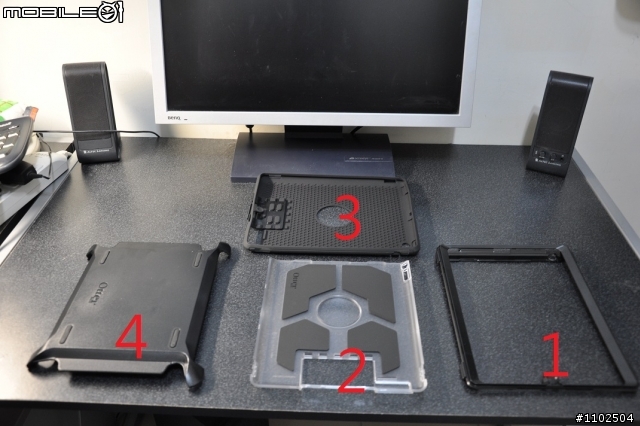 【開箱】1200元的-美國OtterBox 裝甲級保護殼。