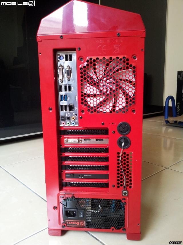 [IVY 新電腦開箱] 紅色小幻影 + i7-3770
