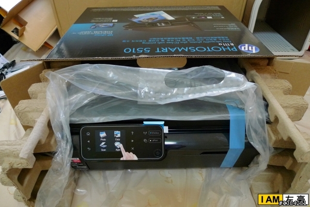 [開箱] HP PhotoSmart 5510 雲端無線觸控多功能事務機