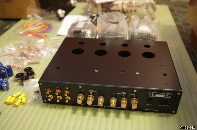 開箱 - Hans Audio 手工搭棚 6L6推挽管機