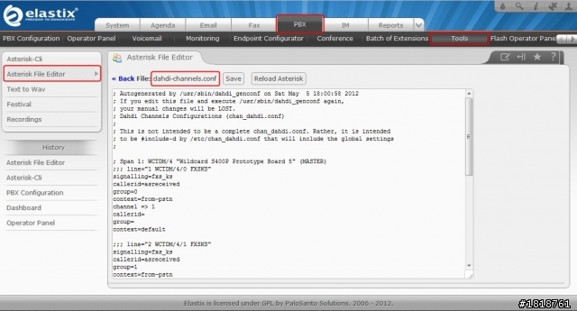 [分享]IP-PBX之Elastix with TDM400P(4FXO)安裝記事