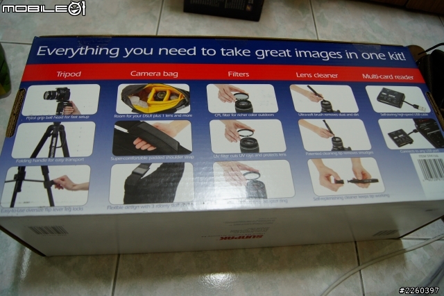 [開箱] 『 SUNPAK Digital SLR Camera Accessory Kit 』 from COSTCO