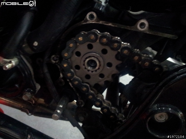 [更新]我的CB400 2010 SP塗裝 DMV把手總成 齒盤 O牌防甩上身!