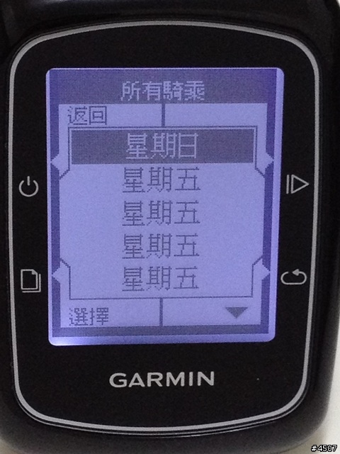 [新機測試]Garmin Edge 200 簡易型全中文GPS自行車記錄器