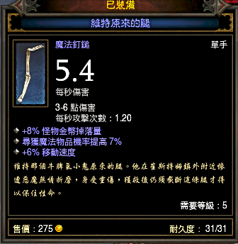 維特的腳