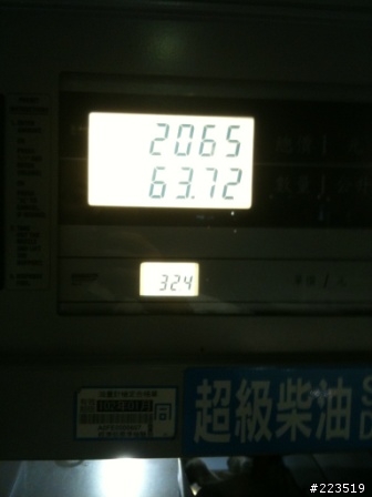 白蟒第一桶油油耗分享...977公里