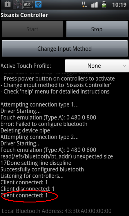 PS3 SIXAXIS 手把 ON Android (I9000/I9100)測試分享