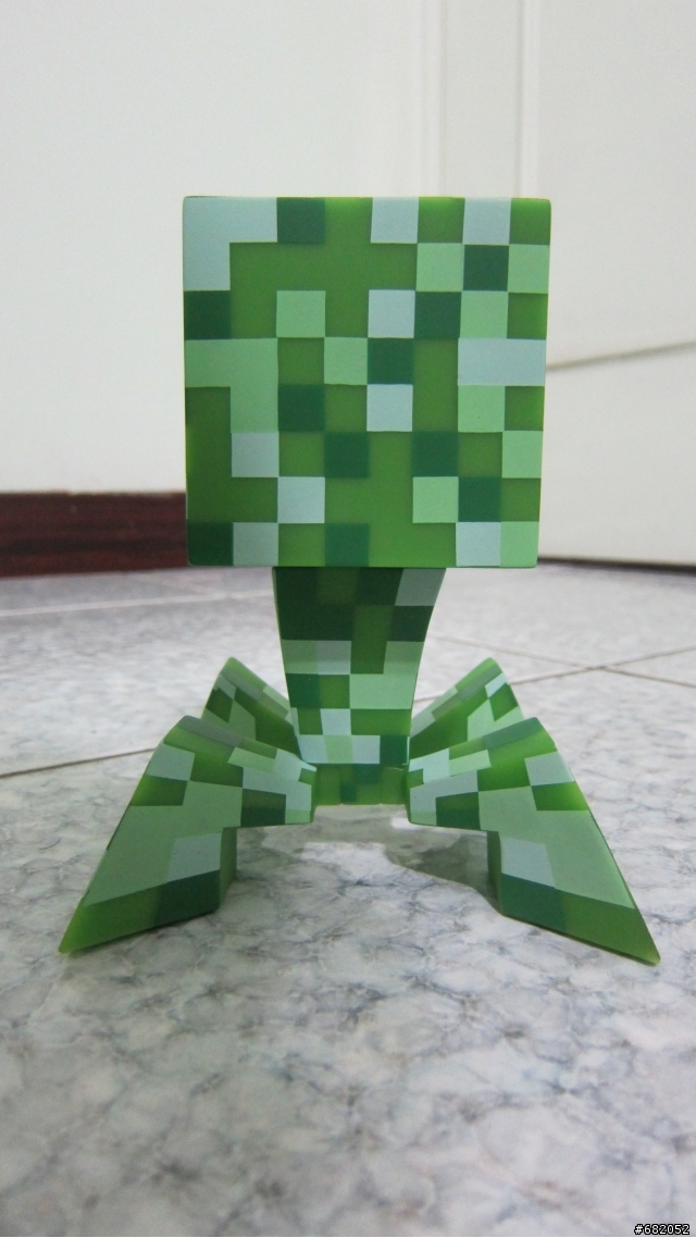 MINECRAFT-CREEPER(苦力怕)官方公仔開箱~圖多慎入