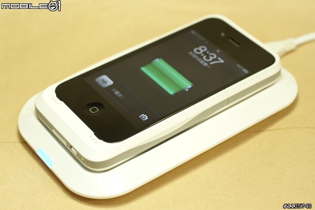 [開箱] Willy Willy iPhone 4 專用無線充電座