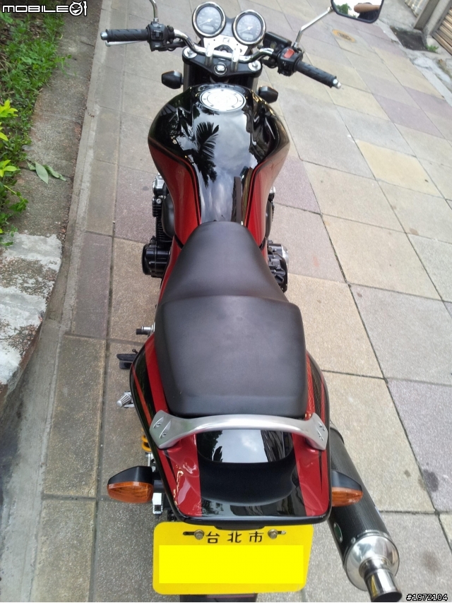 [更新]我的CB400 2010 SP塗裝 DMV把手總成 齒盤 O牌防甩上身!