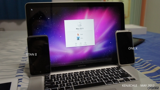 [開箱] AT&A TITAN II VS ONE X 黑白雙煞耶  5.29添加圖片黃的很明顯