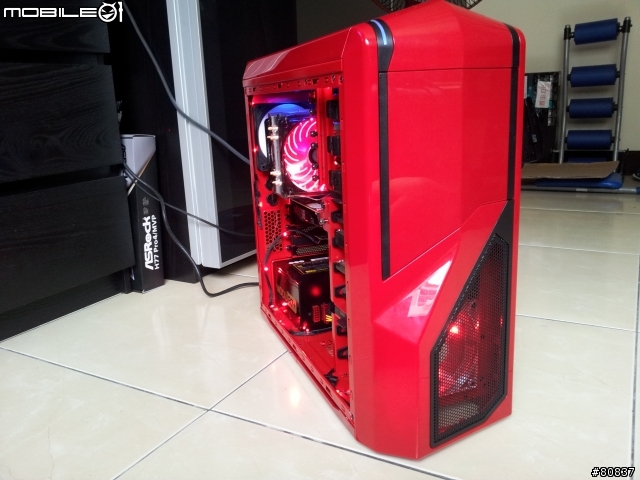 [IVY 新電腦開箱] 紅色小幻影 + i7-3770