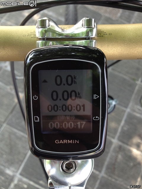 [新機測試]Garmin Edge 200 簡易型全中文GPS自行車記錄器