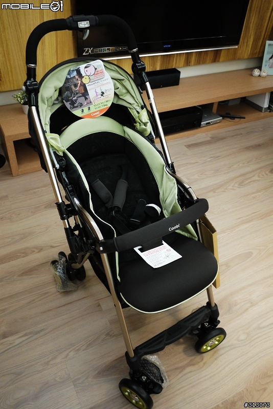 combi miracleturn premier 御捷輪開箱...