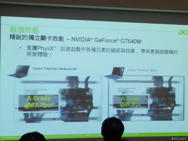 NVIDIA GeForce 600M系列GPU玩家體驗會