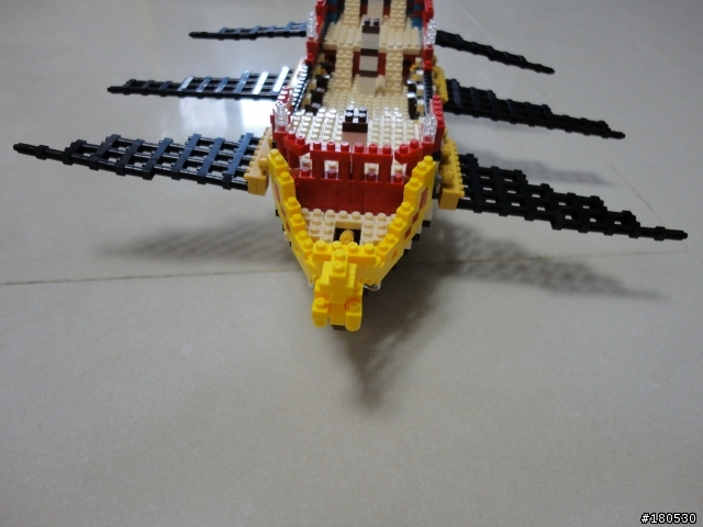 (分享) Nanoblock 獨角獸號 丁丁歷險記