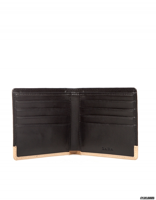 ZARA TWO-TONE WALLET