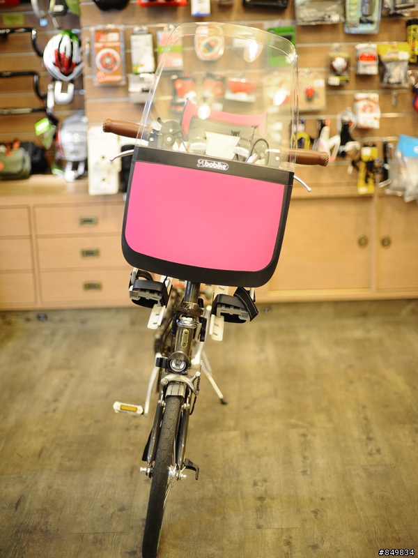 [兒童安全座椅]有擋風板的Bobike Mini City + BROMPTON 二代轉接座
