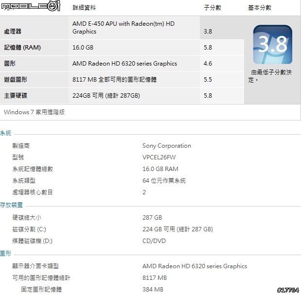 『熱血分享』是時候了，將VAIO記憶體加到16GB吧！