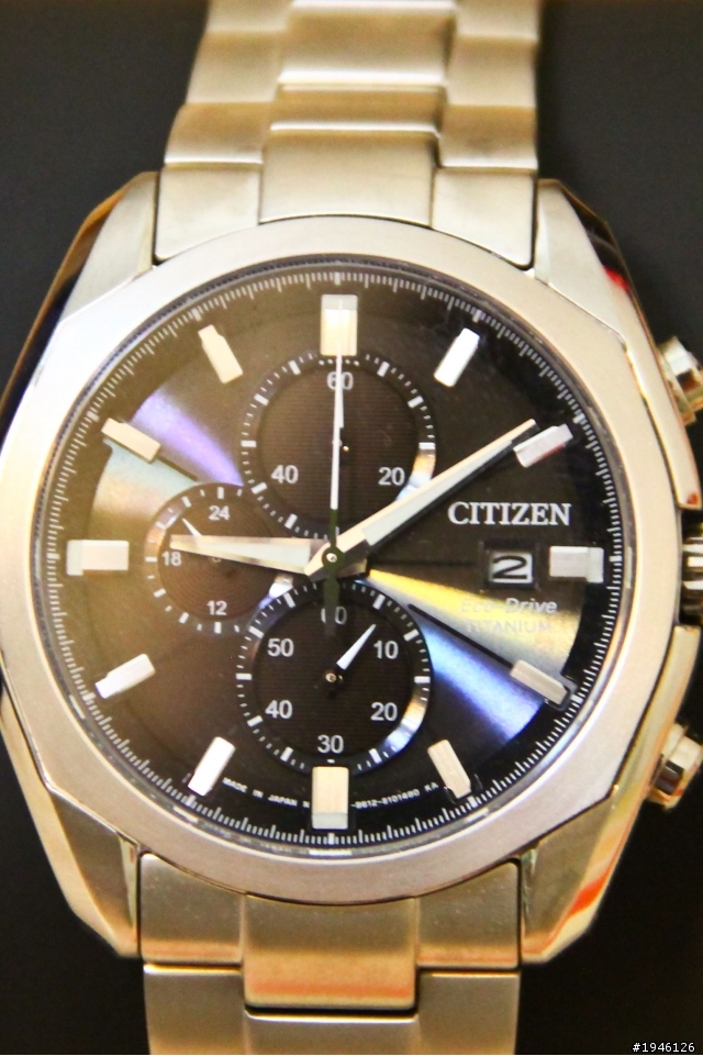 [開箱]CITIZEN CA0021-53E 鈦金屬光動能