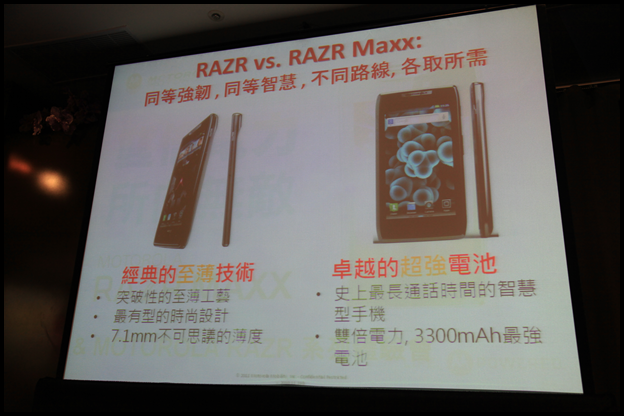 【體驗活動】RAZR MAXX 雙倍電力．所向無敵!暨 MOTOROLA RAZR 系列體驗會(圖多)