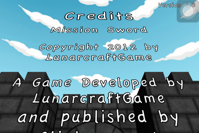 限時免費中!!!操作簡單~畫面不錯的橫向移動砍怪遊戲!!!Mission Sword